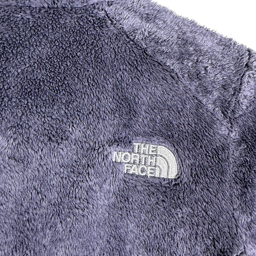 The North Face Osito Fleece Jacket‎ Womens XS Purple Full Zip Soft Plush Raschel - Picture 2 of 12